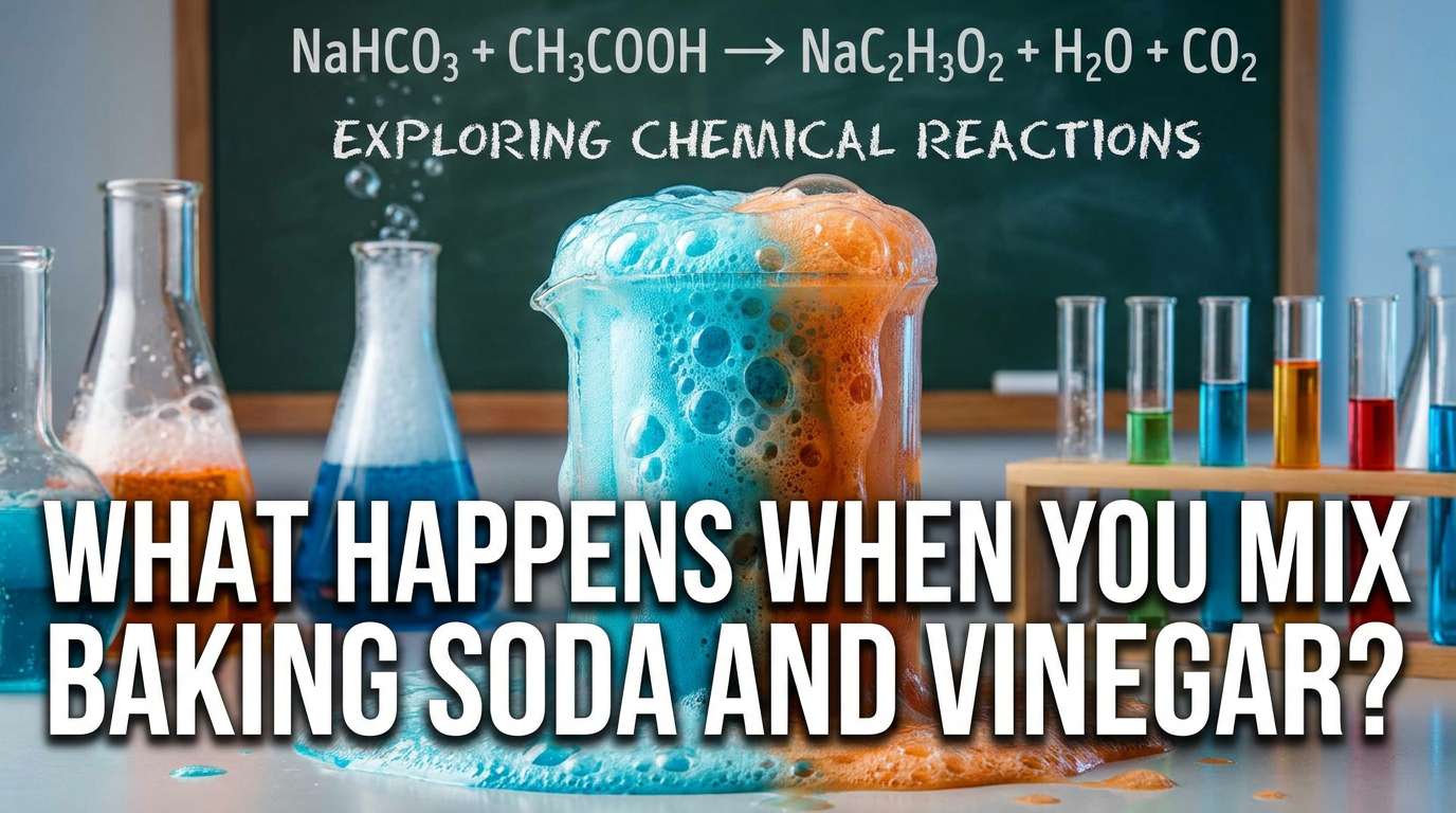 What Happens When You Mix Baking Soda and Vinegar? Exploring Chemical Reactions