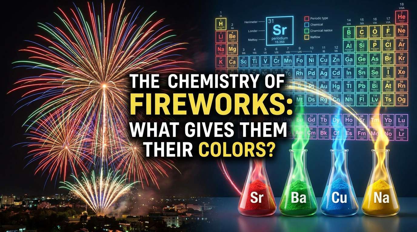 The Chemistry of Fireworks: What Gives Them Their Colors?
