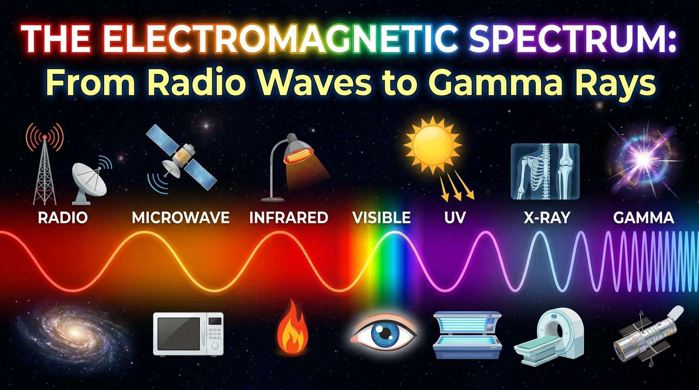 The Electromagnetic Spectrum: From Radio Waves to Gamma Rays
